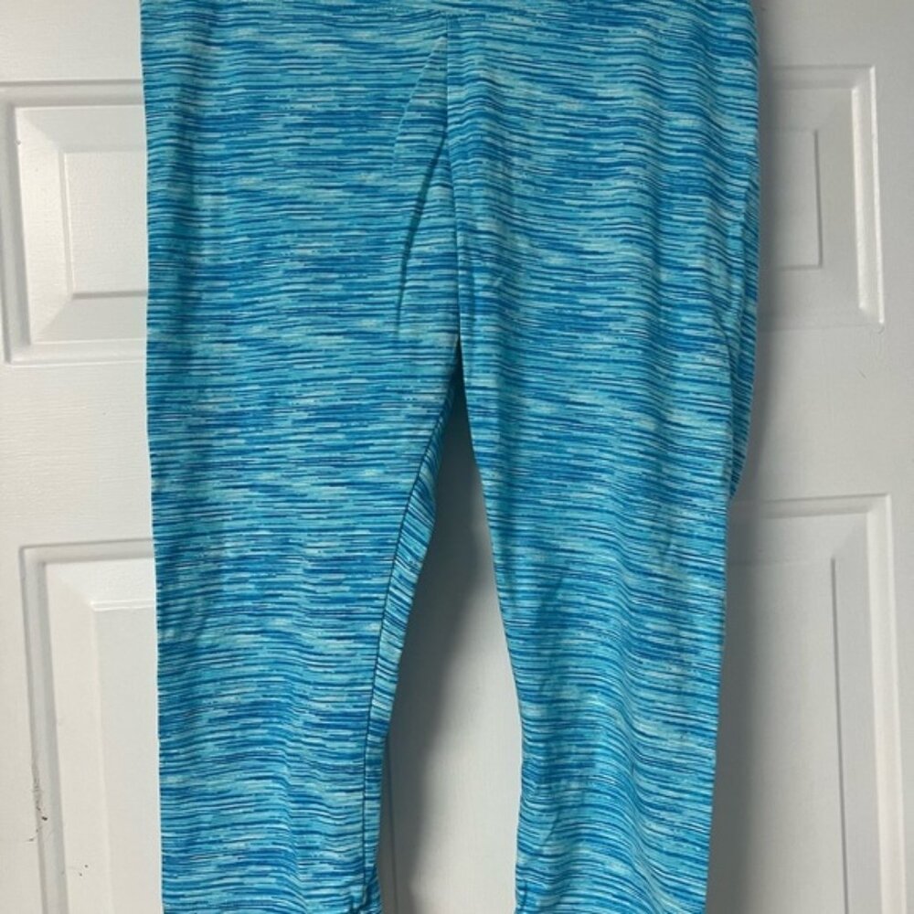 Bally Blue Leggings